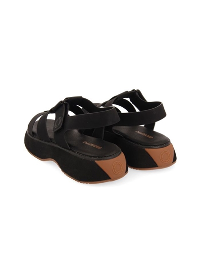 Εικόνα της Αθλητικά σανδάλια flatforms Gioseppo Μαύρο