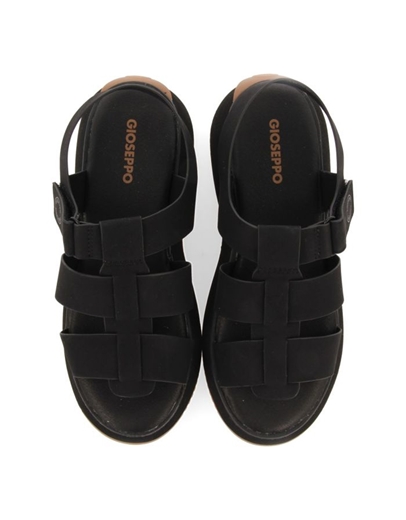 Εικόνα της Αθλητικά σανδάλια flatforms Gioseppo Μαύρο