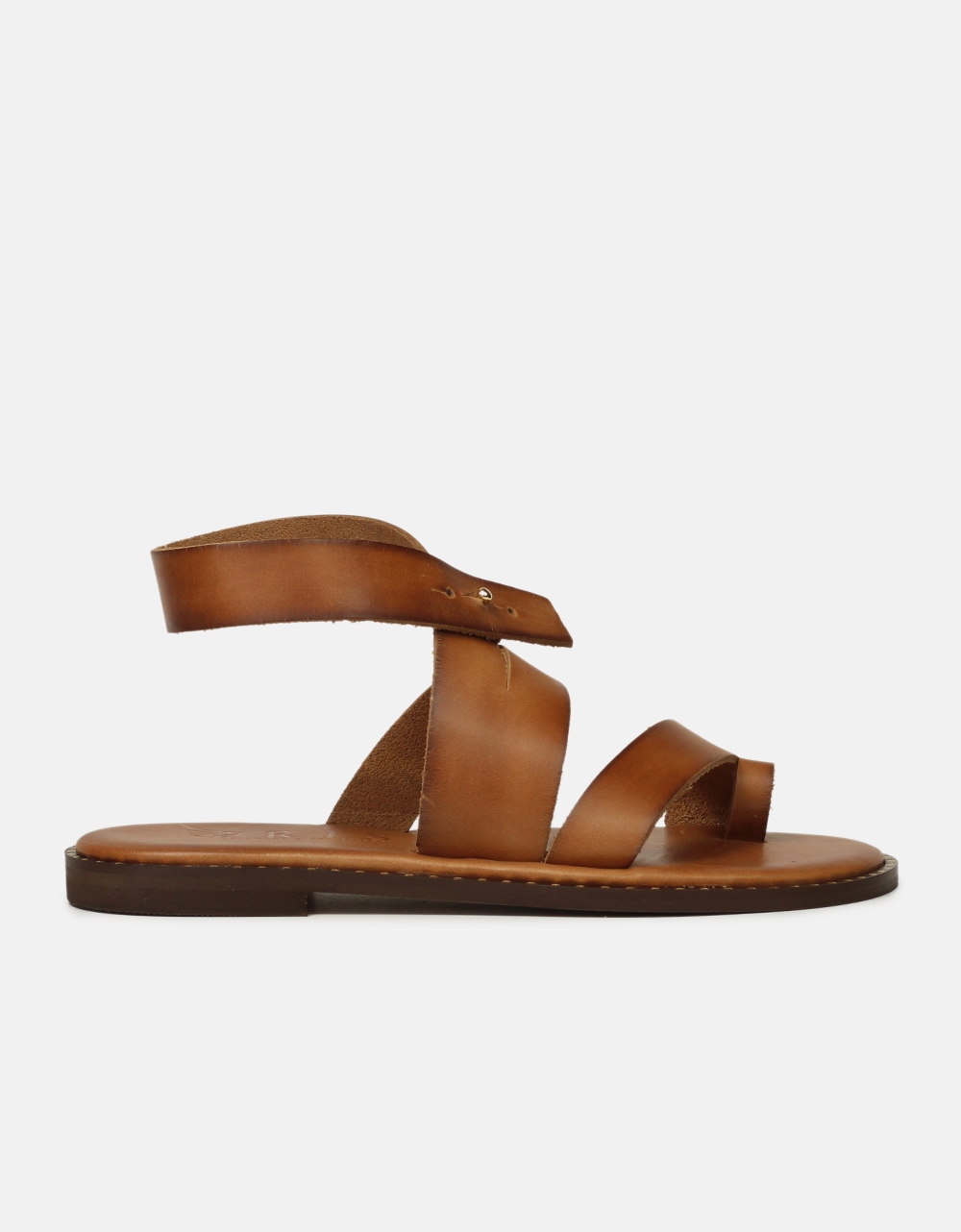 Εικόνα από Δερμάτινα σανδάλια Ελληνικής Κατασκευής με ιδιαίτερο δέσιμο Ταμπά