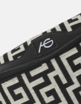 Εικόνα από Crossbody χειροποίητο τσαντάκι με μαίανδρο M Μαύρο