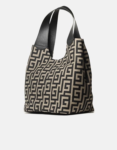 Εικόνα της Χειροποίητη τσάντα με μαίανδρο και αλυσίδα Πούρο