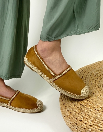 Εικόνα της Flat εσπαντρίγιες με διακοσμητική ραφή Ταμπά