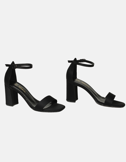 Εικόνα της Πέδιλα Ελληνικής κατασκευής με μπαρέτα Μαύρο