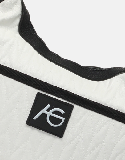 Εικόνα της Χειροποίητη τσάντα χειρός Λευκό