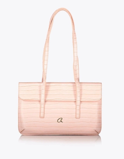 Εικόνα της Τσάντα χειρός με διπλά χερούλια Axel Ροζ