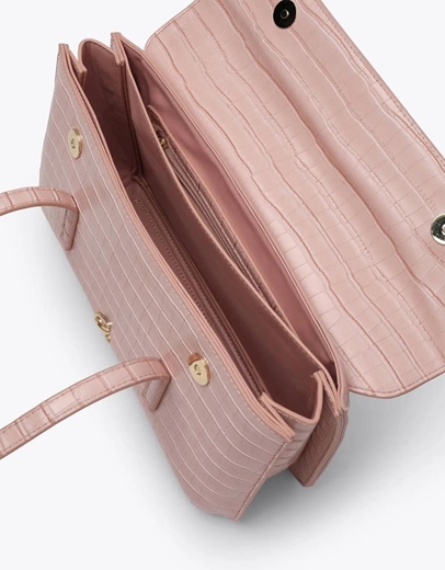 Εικόνα της Τσάντα χειρός με διπλά χερούλια Axel Ροζ