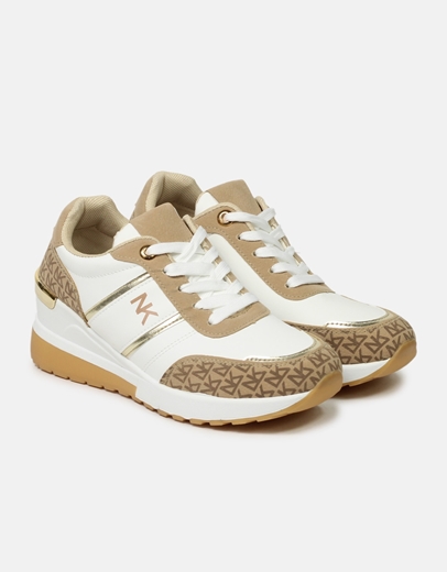 Εικόνα της Γυναικεία sneakers με διπλή σόλα στο πίσω μέρος Πούρο