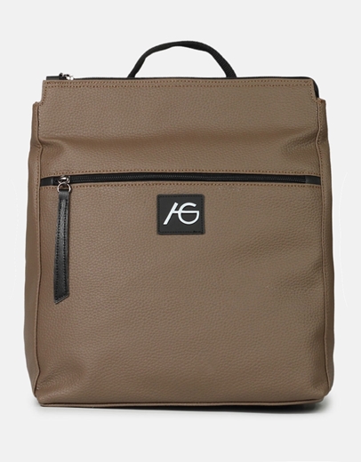 Εικόνα της Χειροποίητο σακίδιο πλάτης με διπλό φερμουάρ Πούρο