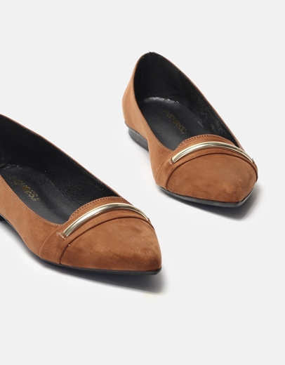 Εικόνα της Γοβάκια Ελληνικής κατασκευής με διακοσμητικό Ταμπά