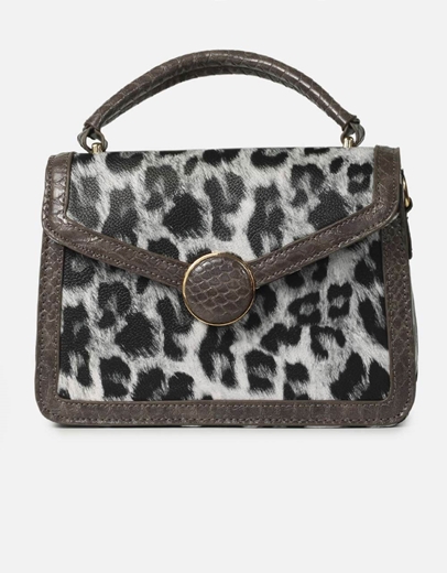 Εικόνα της Τσάντα χειρός με σχέδιο Γκρι