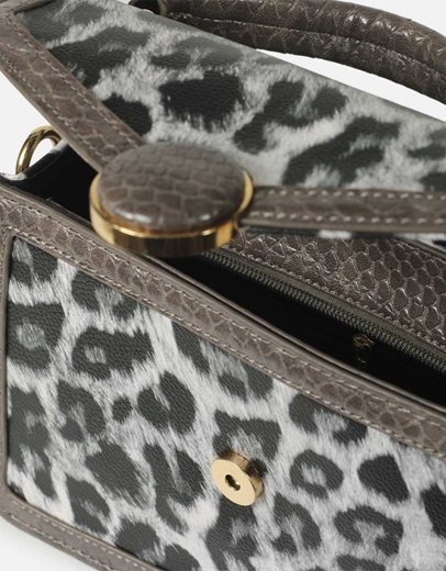 Εικόνα της Τσάντα χειρός με σχέδιο Γκρι