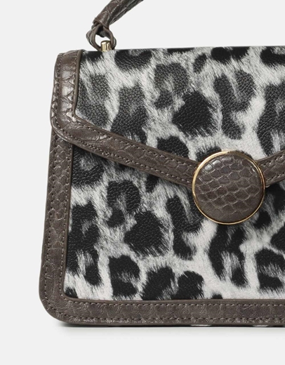 Εικόνα της Τσάντα χειρός με σχέδιο Γκρι