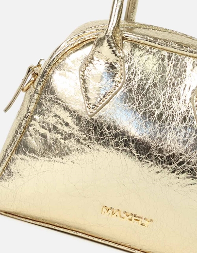 Εικόνα της Γυναικείο τσαντάκι χειρός με φερμουάρ Χρυσό