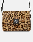 Εικόνα από Χειροποίητη τσάντα ώμου με μαίανδρο ελληνικής κατασκευής S Λεοπάρ