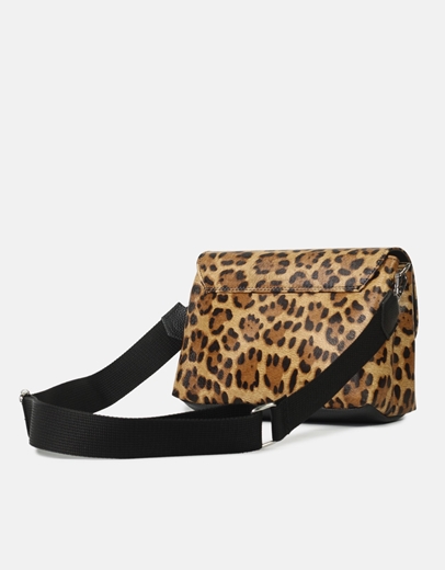 Εικόνα της Χειροποίητη τσάντα ώμου με μαίανδρο ελληνικής κατασκευής S Λεοπάρ