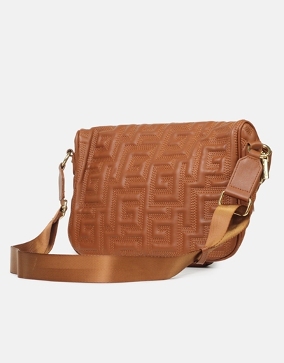 Εικόνα της Crossbody τσαντάκι με μοτίβο μαιάνδρου Ταμπά