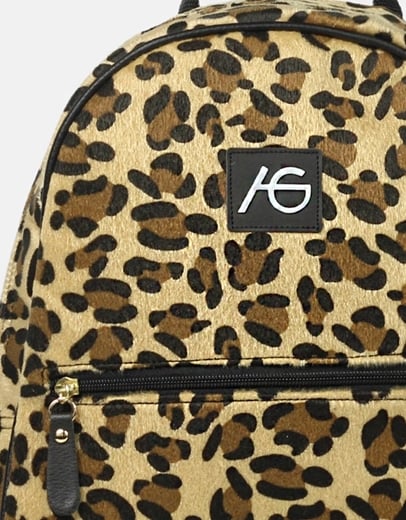 Εικόνα της Χειροποίητο σακίδιο πλάτης με μαίανδρο Λεοπάρ