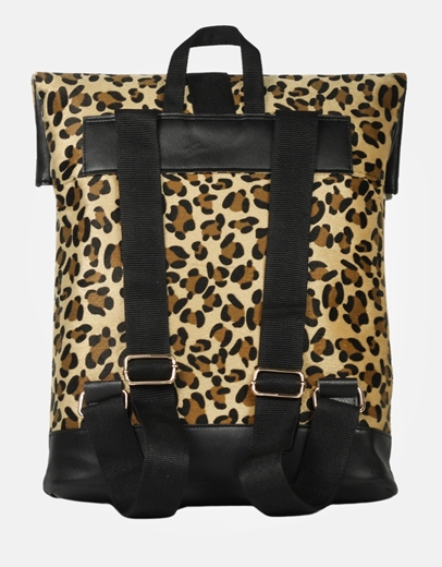 Εικόνα της Χειροποίητο σακίδιο πλάτης φάκελος με μαίανδρο Λεοπάρ