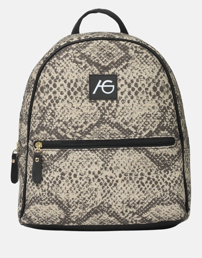 Εικόνα της Χειροποίητο σακίδιο πλάτης με μαίανδρο Μπεζ