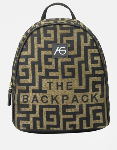 Εικόνα της Χειροποίητο σακίδιο πλάτης με μαίανδρο Χρυσό