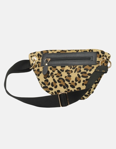 Εικόνα της Crossbody χειροποίητο τσαντάκι με μαίανδρο S Λεοπάρ