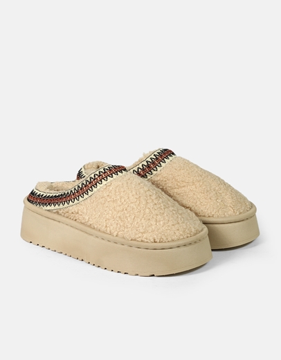 Εικόνα της Δίσολα clogs με γούνινη επένδυση Πούρο