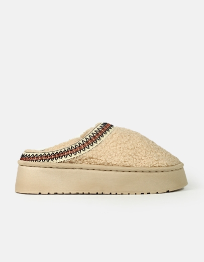 Εικόνα της Δίσολα clogs με γούνινη επένδυση Πούρο