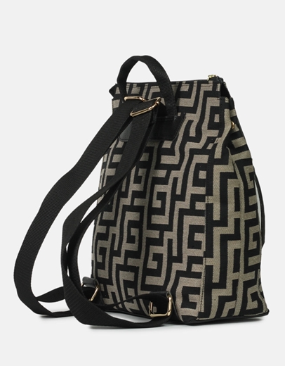 Εικόνα της Χειροποίητο σακίδιο πλάτης με διπλό φερμουάρ Πούρο