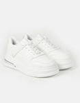 Εικόνα από Γυναικεία sneakers δίσολα σε απλή γραμμή Λευκό
