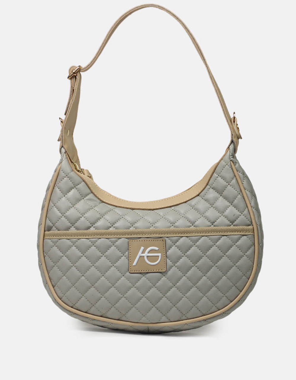 Εικόνα από Χειροποίητη τσάντα χειρός Γκρι