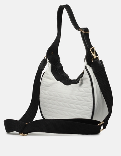 Εικόνα της Χειροποίητη τσάντα χειρός Λευκό