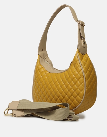 Εικόνα της Χειροποίητη τσάντα χειρός Κίτρινο