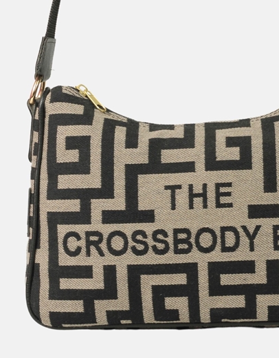 Εικόνα της Χειροποίητη τσάντα χιαστί με μαίανδρο Πούρο