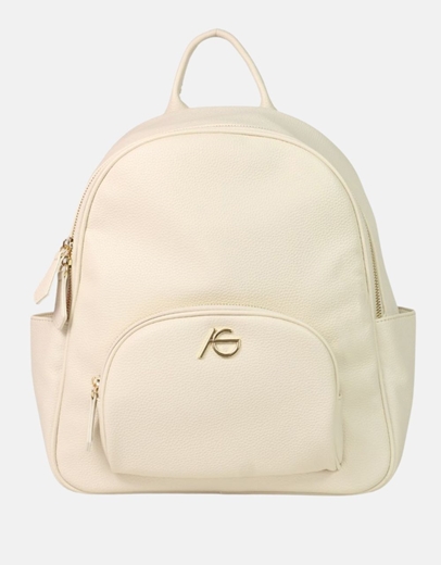 Εικόνα της Μονόχρωμο χειροποίητο σακίδιο πλάτης Μπεζ