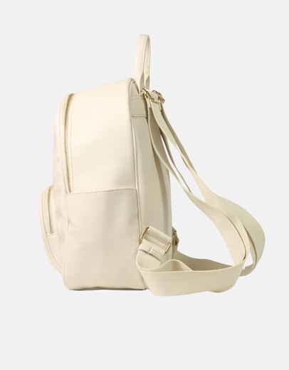 Εικόνα της Μονόχρωμο χειροποίητο σακίδιο πλάτης Μπεζ