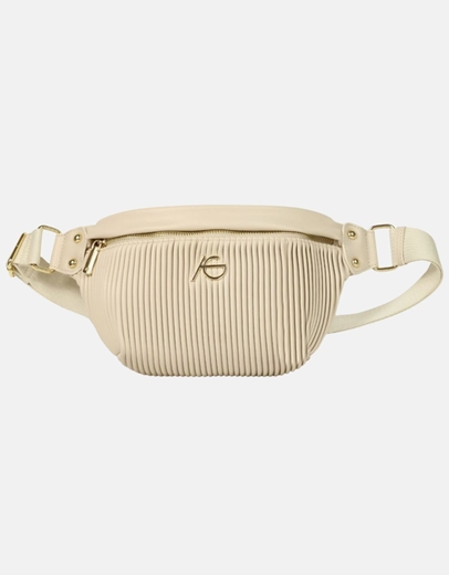 Εικόνα της Crossbody τσαντάκι με ριπ σχέδιο Μπεζ