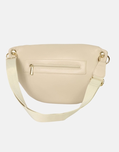 Εικόνα της Crossbody τσαντάκι με ριπ σχέδιο Μπεζ