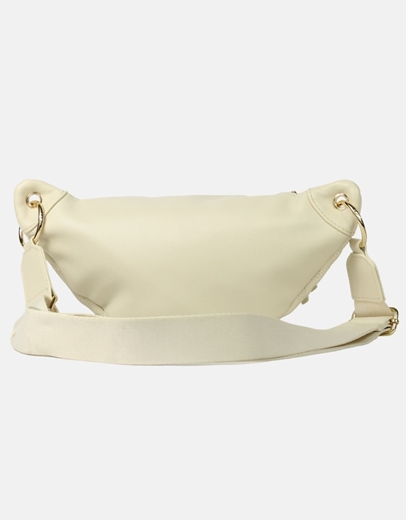 Εικόνα της Crossbody τσαντάκι με μοτίβο μαιάνδρου Μπεζ