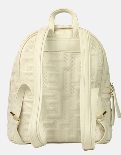 Εικόνα της Σακίδιο πλάτης με μοτίβο μαιάνδρου Μπεζ