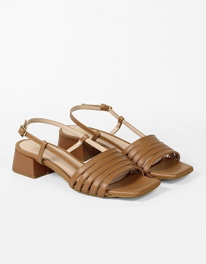 Εικόνα της Πεδίλα Ελληνικής κατασκευής με φάσα από λουράκια Ταμπά