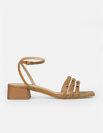 Εικόνα της Πεδίλα Ελληνικής κατασκευής με τριπλό λουράκι Ταμπά