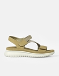 Εικόνα από Comfort γυναικεία σανδάλια με velcro και λάστιχο Χακί