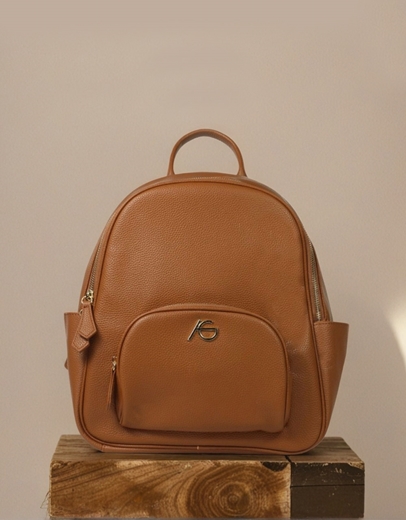 Εικόνα της Μονόχρωμο χειροποίητο σακίδιο πλάτης Ταμπά