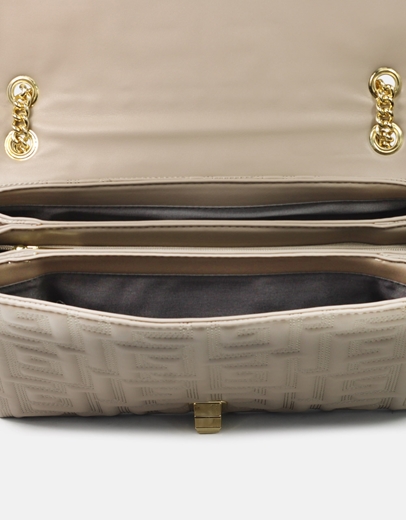 Εικόνα της Τσάντα ώμου με μοτίβο μαιάνδρου L Πούρο