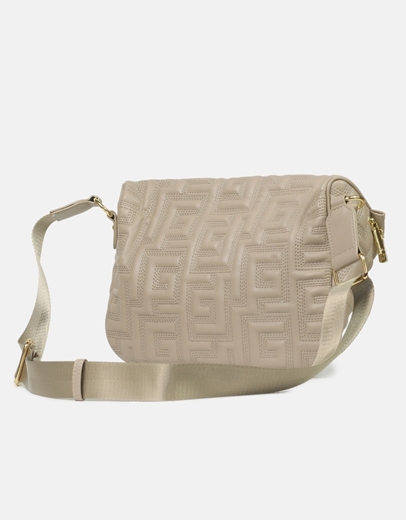 Εικόνα της Crossbody τσαντάκι με μοτίβο μαιάνδρου Πούρο