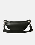 Εικόνα από Crossbody τσαντάκι με μοτίβο μαιάνδρου Μαύρο