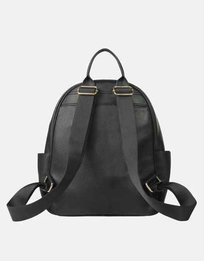 Εικόνα της Μονόχρωμο χειροποίητο σακίδιο πλάτης Μαύρο