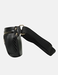 Εικόνα από Crossbody τσαντάκι με ριπ σχέδιο Μαύρο