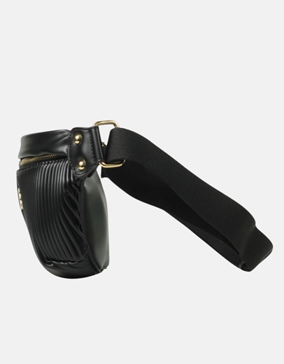 Εικόνα της Crossbody τσαντάκι με ριπ σχέδιο Μαύρο