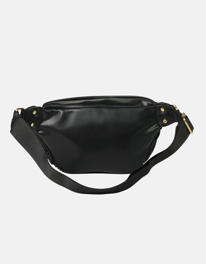 Εικόνα της Crossbody τσαντάκι με ριπ σχέδιο Μαύρο